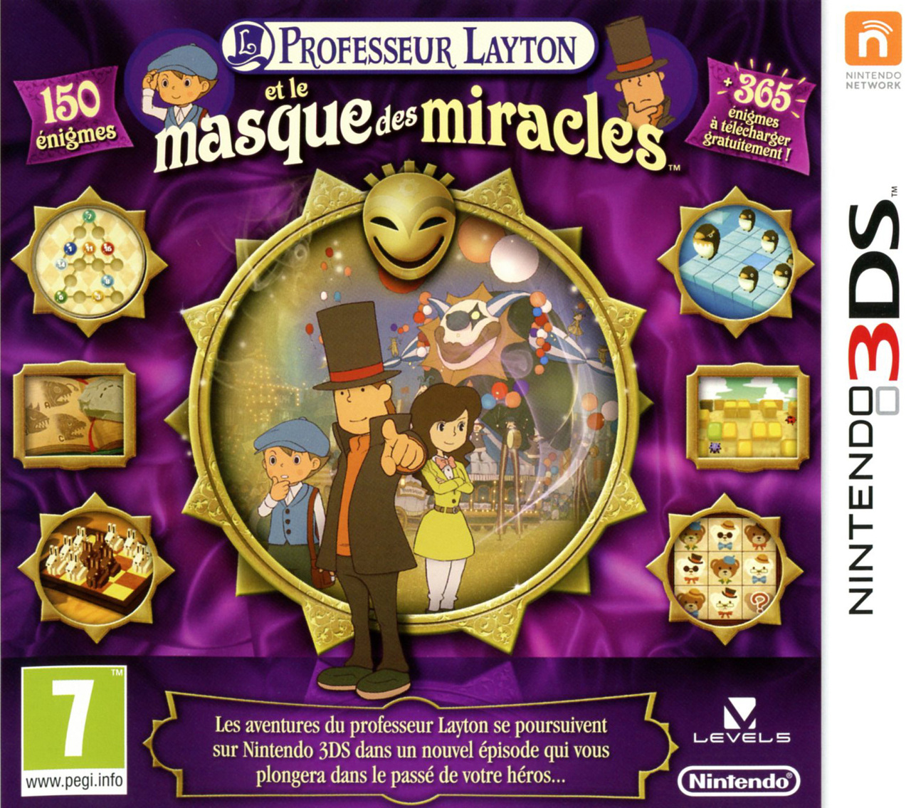 Professeur Layton et le Masque des miracles [3DS]