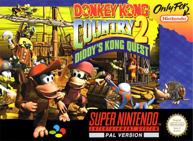 Donkey Kong Country 2 Diddy's Kong Quest [SNES]