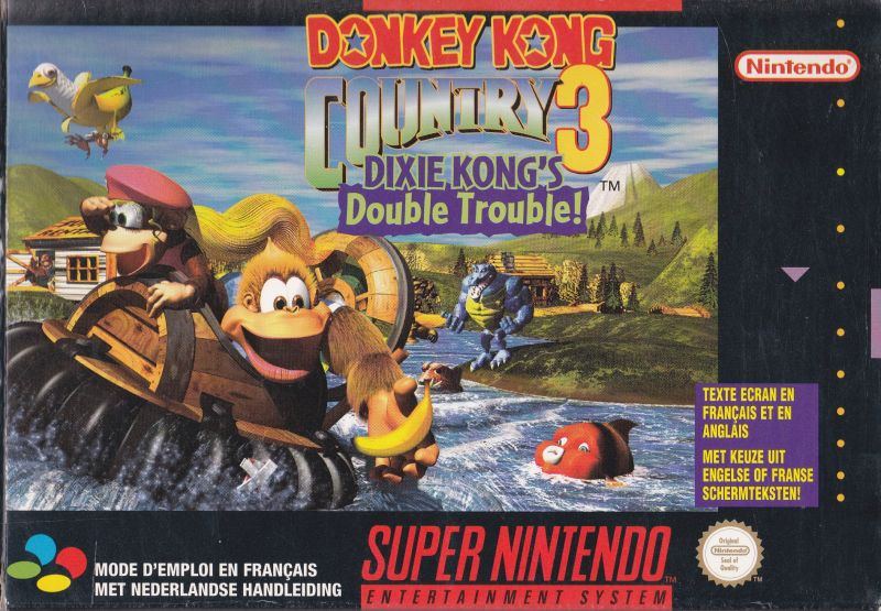 Donkey Kong Country 3 Dixie Kong's Double Trouble! [SNES]